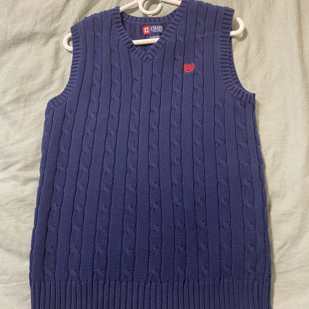 Y2K Oversized sweater vest